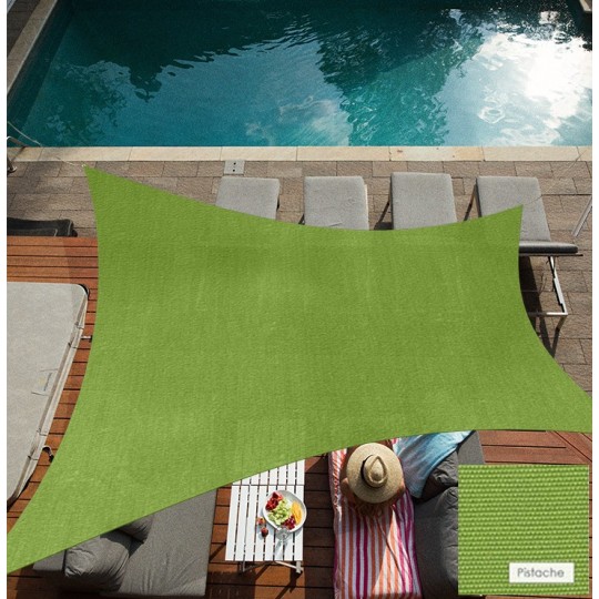 Voile d'ombrage sur mesure trapèze