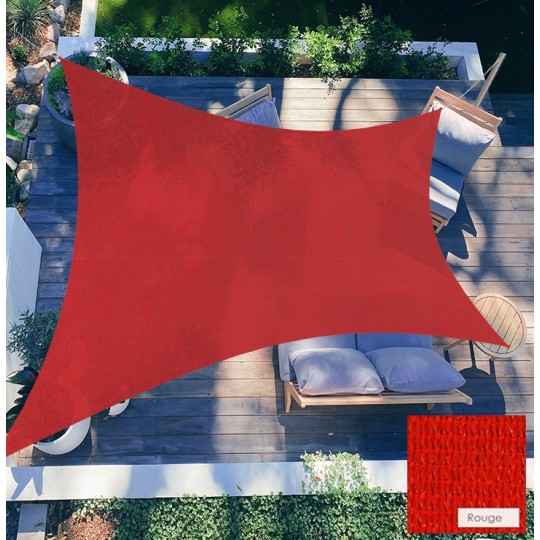 Voile d'ombrage sur mesure losange