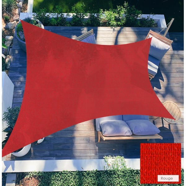 Voile d'ombrage sur mesure losange