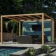 Pergola autoportée en bois Santander