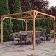 Pergola autoportée Tarragona en bois