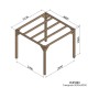 Pergola bois autoportée Fuengirola