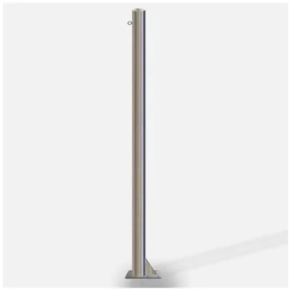 Mât inox sur mesure pour voiles d'ombrage