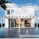 Pergola adossée lamellé-collé SEVILLA