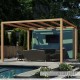 Pergola autoportée en bois Santander