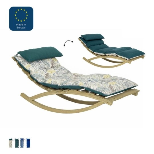 Chaise-longue transat Rocking Lounger