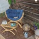 Table élégante d'appoint Tavolino pour le jardin