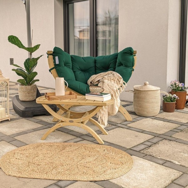 Table élégante d'appoint Tavolino pour le jardin