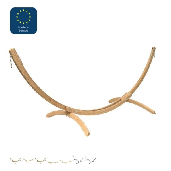 Supports en bois réglables pour hamacs