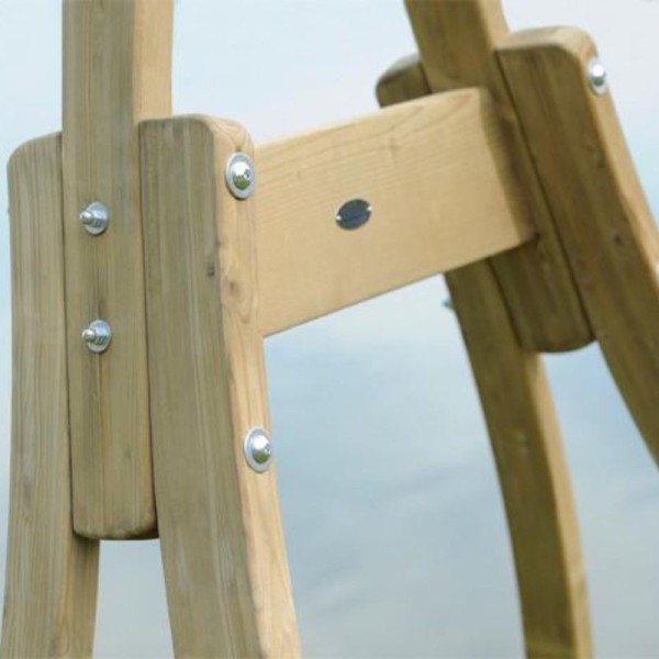 Support en bois pour hamac Atlas