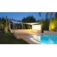 4 mats inclinés Ø101.6 inox 316 poli + 2 voiles triangulaires