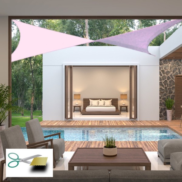 Voile d'ombrage carrée sur mesure