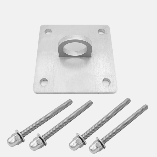 Platine de fixation murale en acier inoxydable