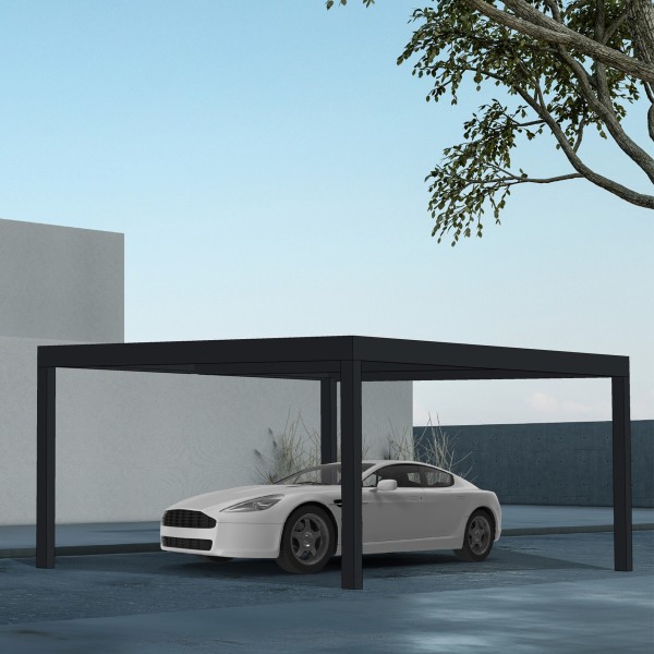 Le carport aluminium autoporté