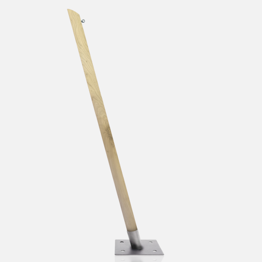 Poteau bois pour voile d'ombrage