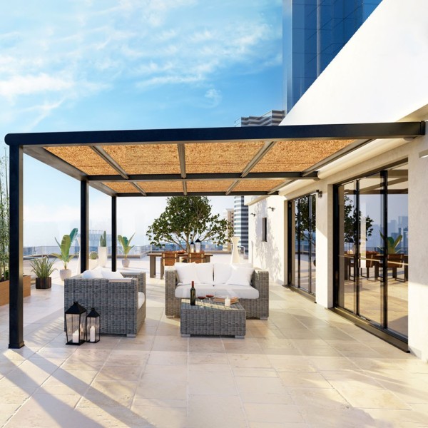 Toile de coco pour pergola