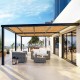 Toile de coco pour pergola