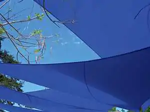 Tissu de voile d'ombrage