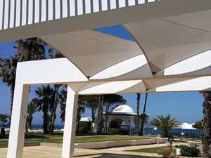 Voile d'ombrage architecturale