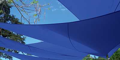 Multivoiles bleues