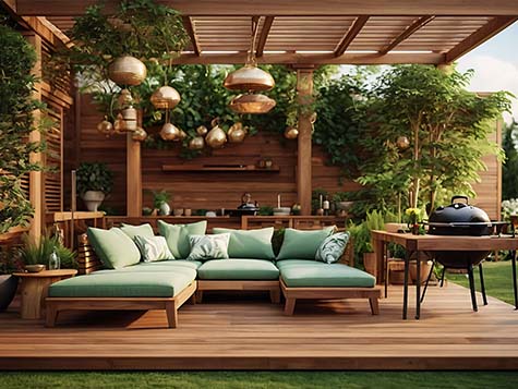 Pergola bois sur mesure