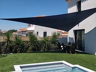 Voile gris anthracite