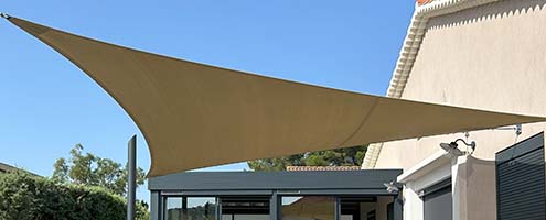 Voile d’ombrage ajourée