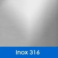 inox 316 brossé
