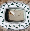 Voile d'ombrage pour stade