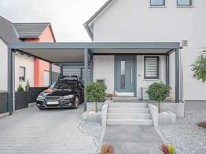 Quels sont les 5 avantages du carport adossé à un mur ?