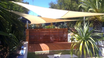 Double voile triangulaire imbriquée