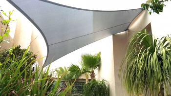 Voile trapèze grise